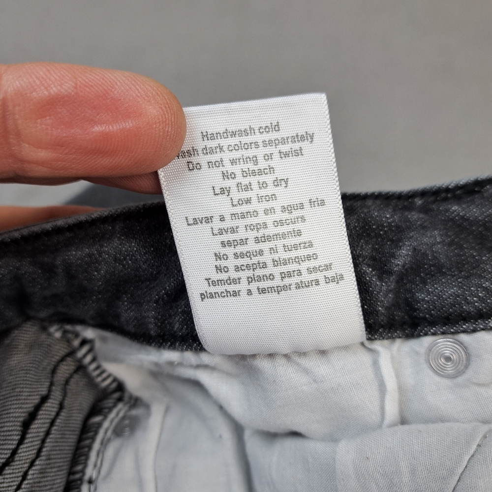 Judy Blue Jean Women Size 27 Distressed Skinny Fit Stretch Charcoal‎ Gray EUC - Picture 11 of 15